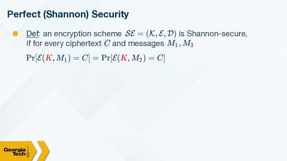 Shannon Security