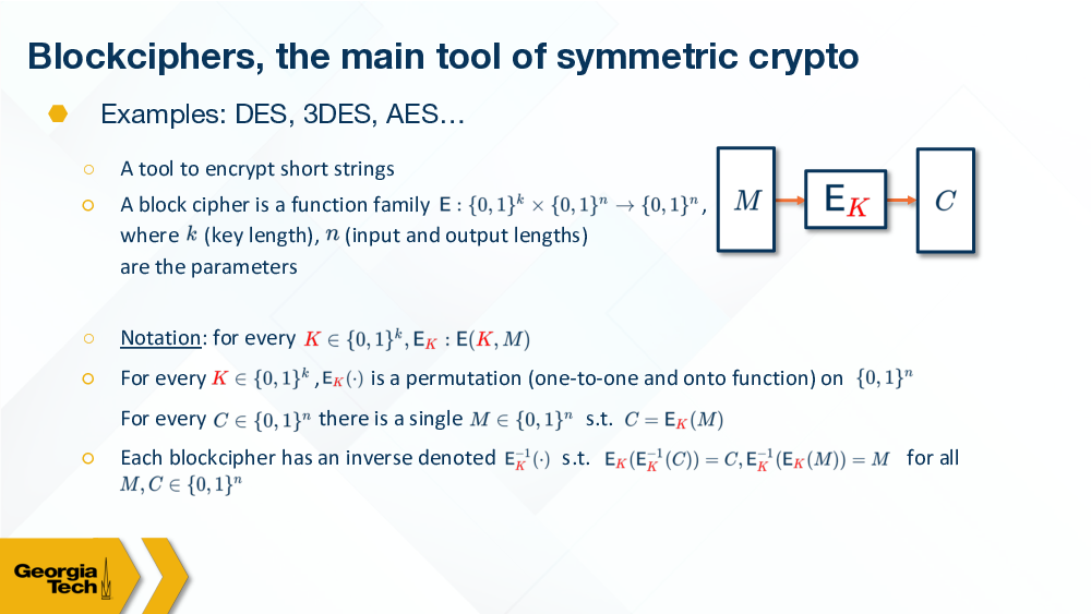 Blockcipher illustrated